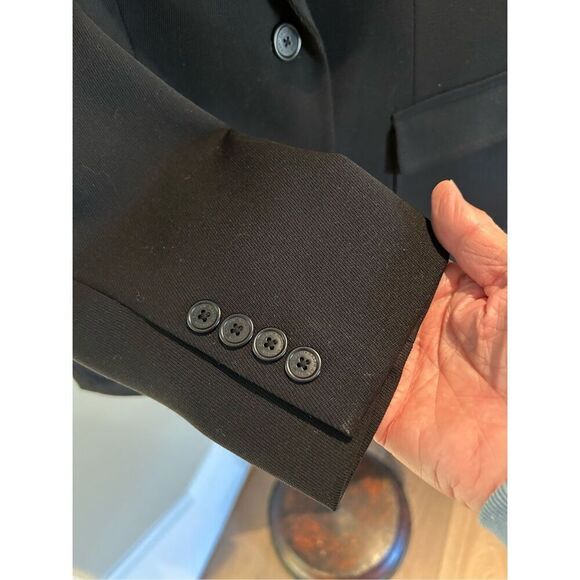 LAUREN by Ralph Lauren Black Blazer Size 12 - Picture 5 of 7